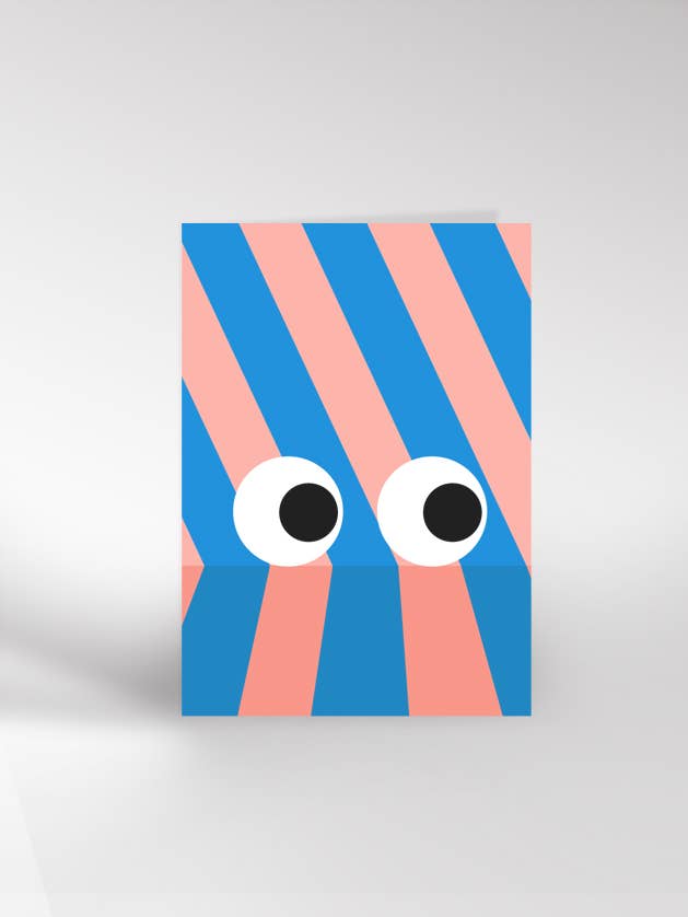 162 Ojos Tarjeta de Felicitación Contemporánea Cotidiana para venta al por mayor de Dicky Bird