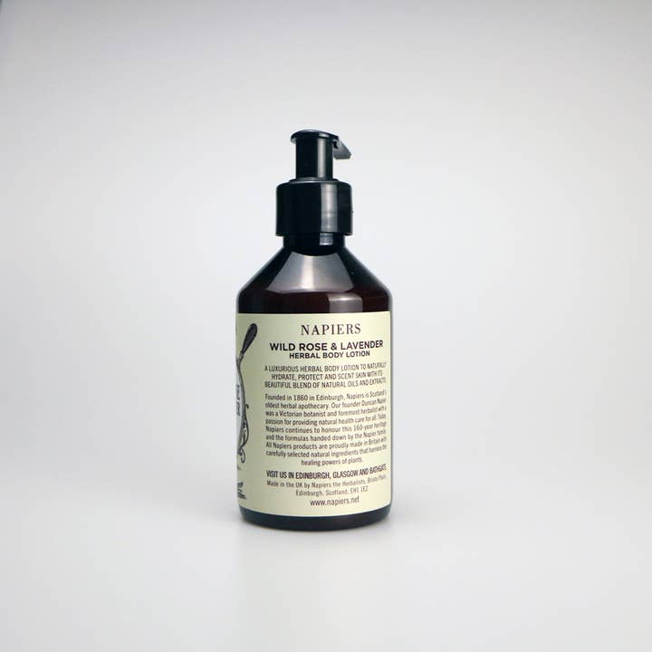 Napiers - Wholesale Hand & Body Lotion - Napiers Wild Rose & Lavender Body Lotion