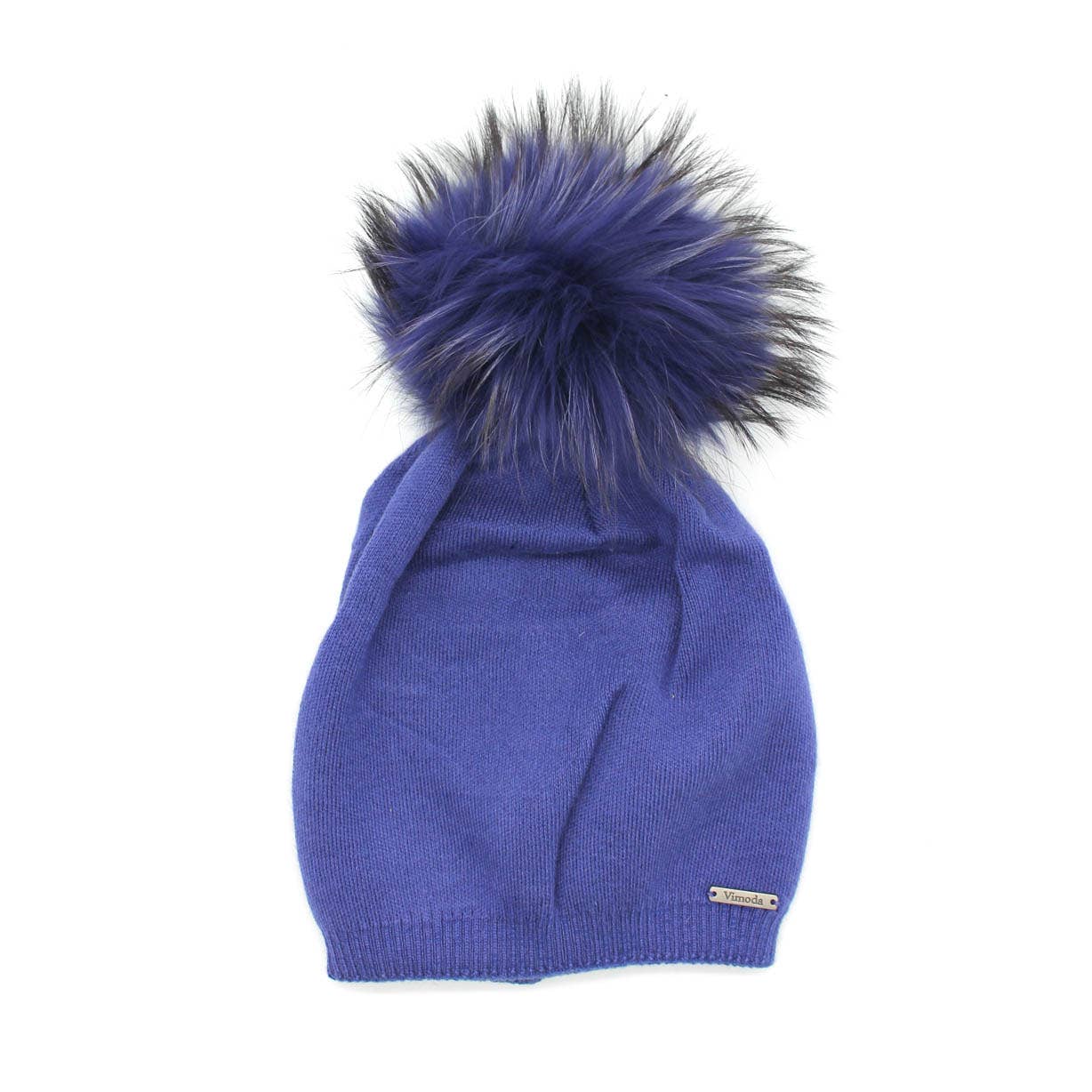 Vimoda - Vente Bonnet – femme - Bonnet avec pompon amovible0