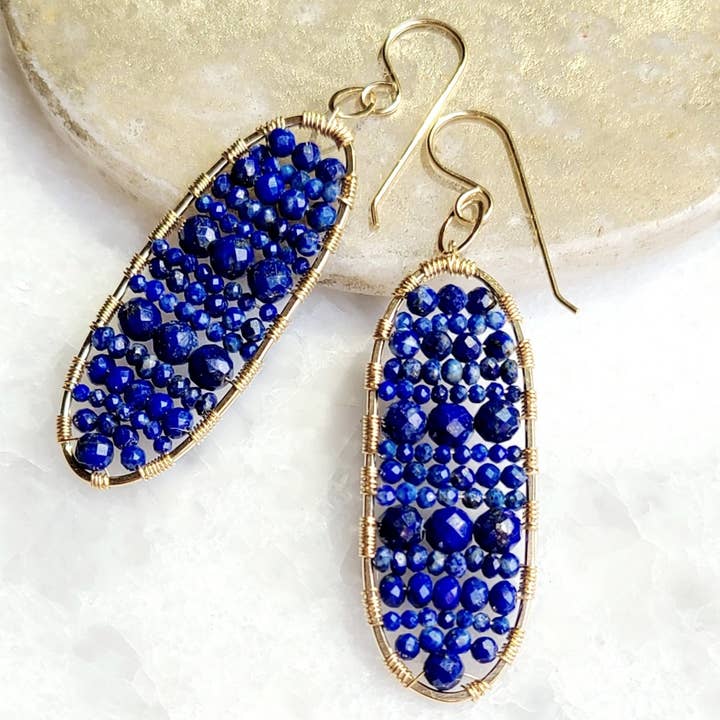 Bibelot Earring for wholesale by James & Jezebelle Jewelry