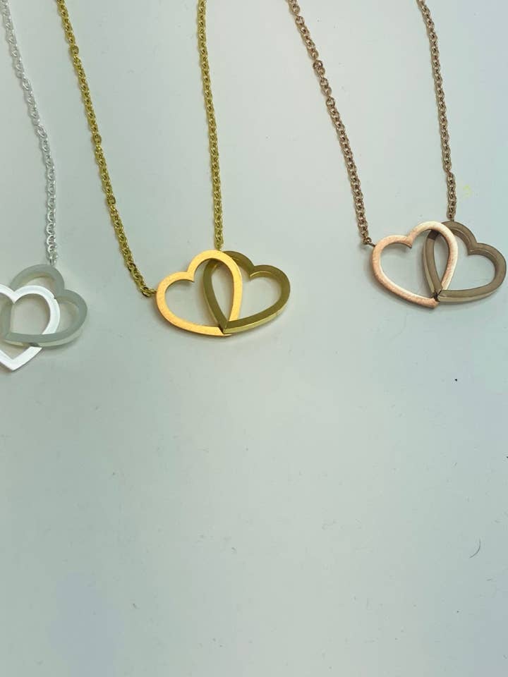 Interlocking Hearts for wholesale by Little Happies Co