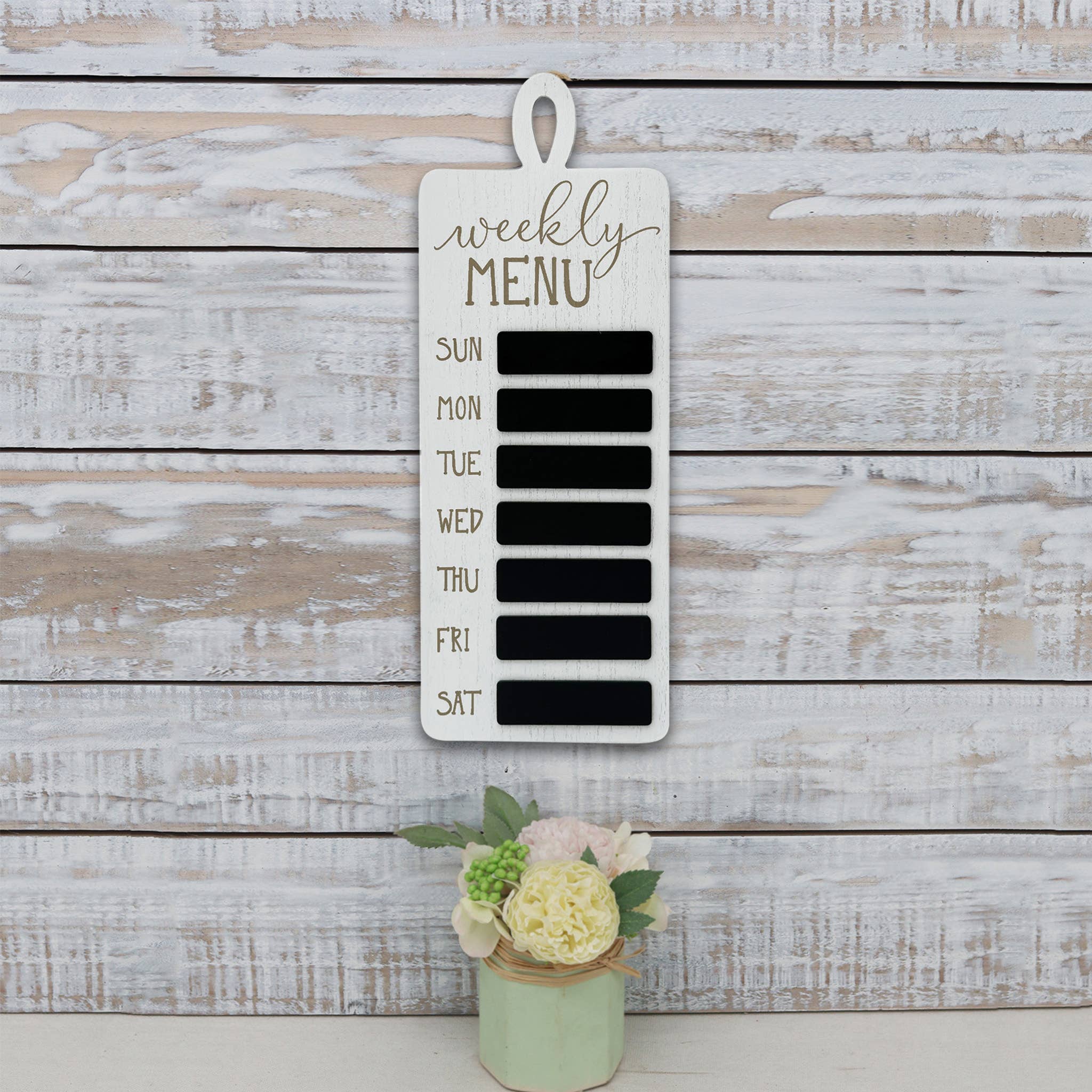 Paris Loft Inc - Vendita all'ingrosso Cartelli - Targa da parete per cucina con menu settimanale5
