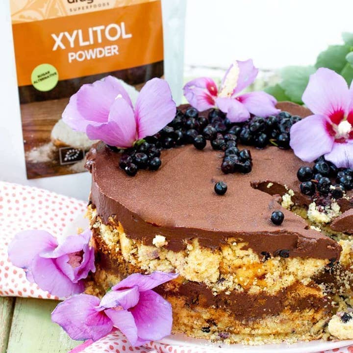 Smart Organic - Wholesale Sugar/Sweetener - Xylitol, Powder, Bio, Dragon Superfoods, 250g/1kg4