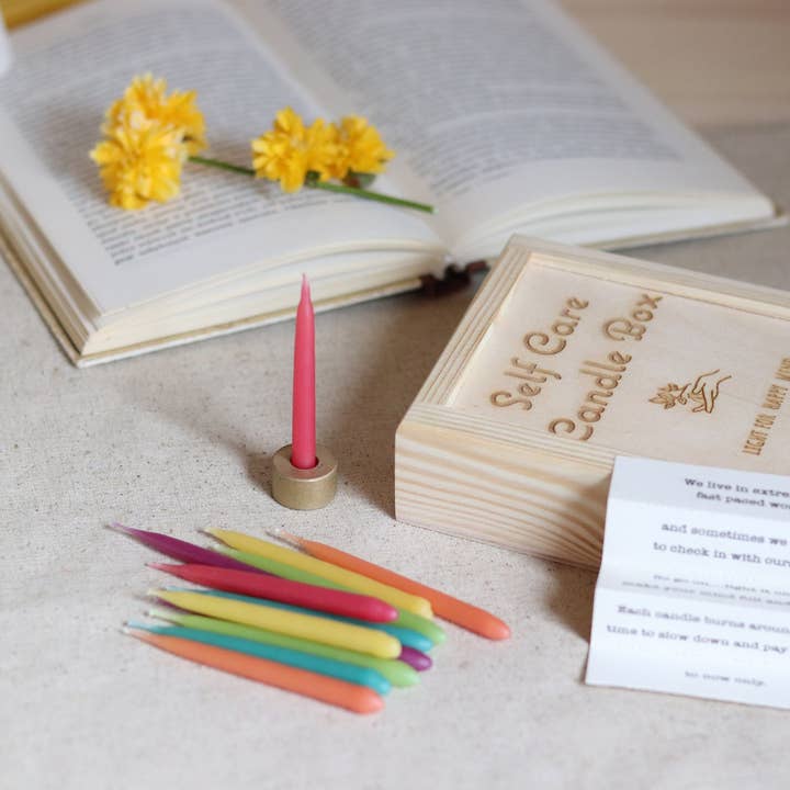 Five Bees Yard - Wholesale Tapered Candle/Candlestick - Gift for her,Gift for mum,Anniversary gift,Meditation gift4