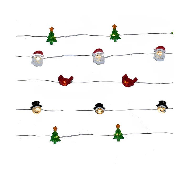 Kurt S. Adler, Inc. - Wholesale String Lights - B/O 20/L CHRISTMAS FAIRIE LIGHT 4/A5