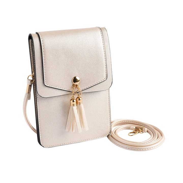 Kaleidoscope Accessories - Vente Sac à bandoulière – femme - Sac à bandoulière pour téléphone portable - Assortiment métallique3