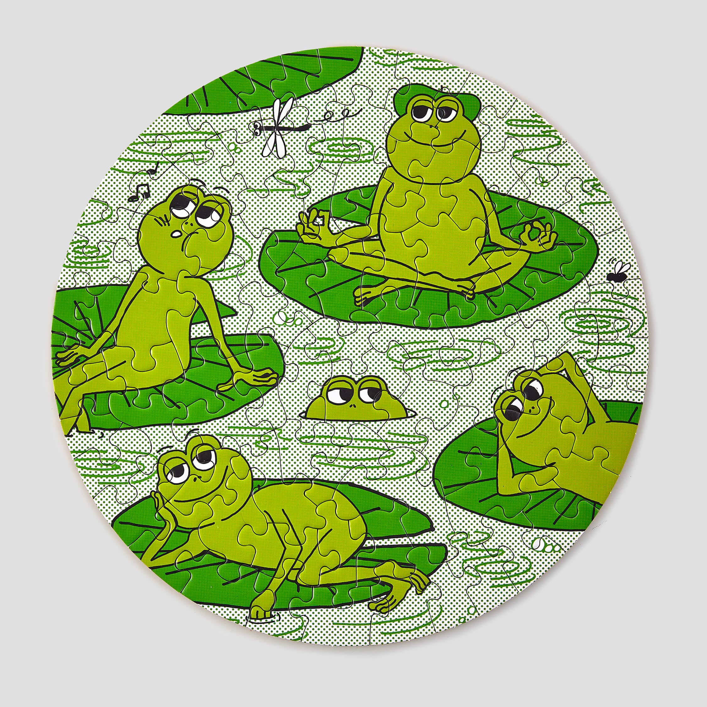 Le Puzz - Wholesale Puzzle - Adult - Peace Frogs2