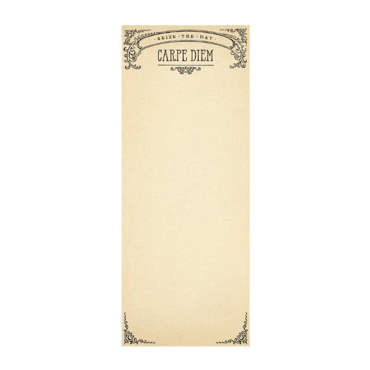 Sugarboo & Co - Wholesale Notepad - Paper - Carpe Diem Skinny Pad