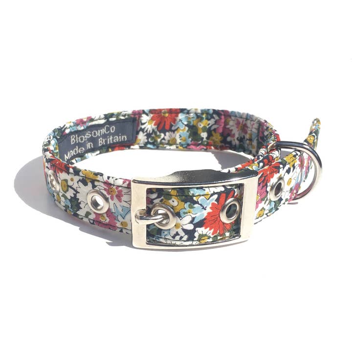 BlossomCo - Wholesale Pet Collar - Dog - Libby - Liberty Print Dog Collar