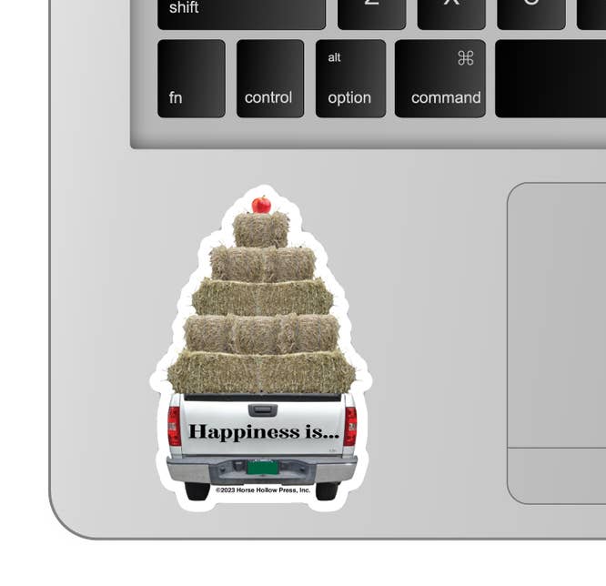 Horse Hollow Press - Wholesale Sticker - 3" Tumbler Horse Sticker / Hay Truck Farmer / WATERPROOF
4