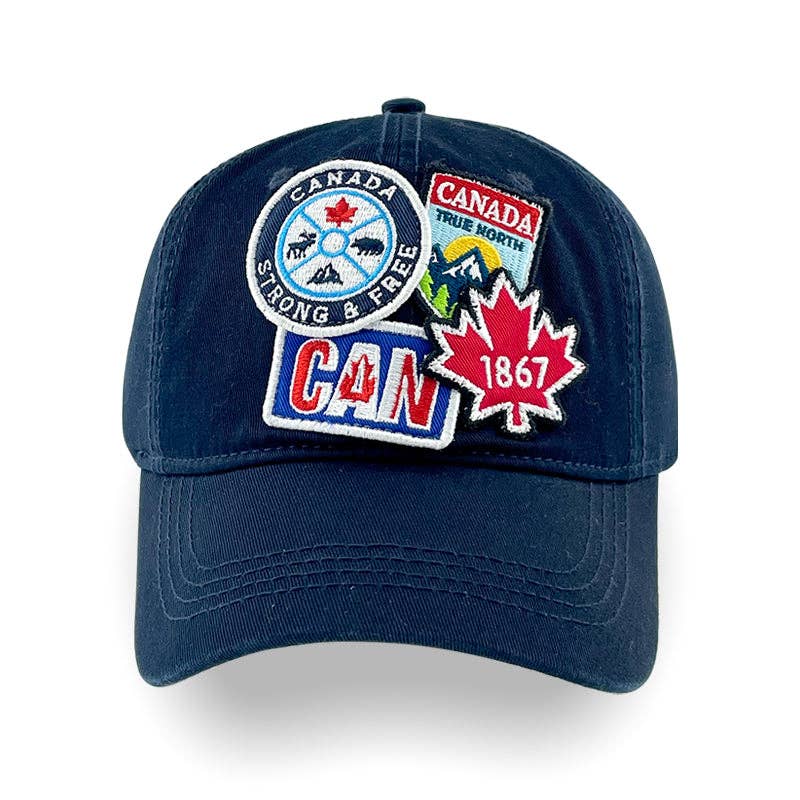 Northern Icons Canada – Großhandel Basecap – Unisex – Kanada Gemischte Stickabzeichen Kappe2