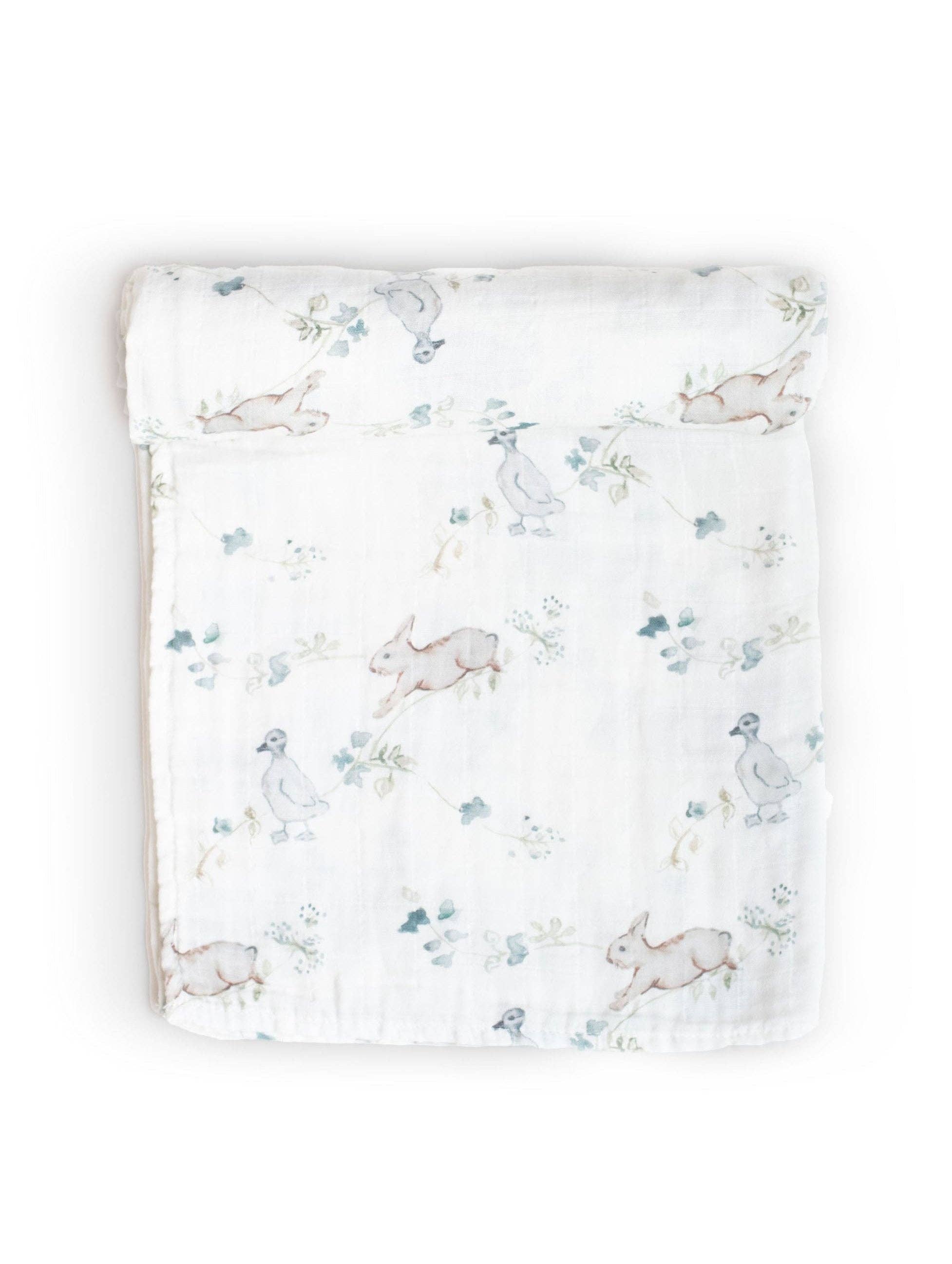 Fawn & Foster - Wholesale Swaddle - Baby - Organic Muslin Gauze Swaddle Receiving Blanket | Ivy Hollow1