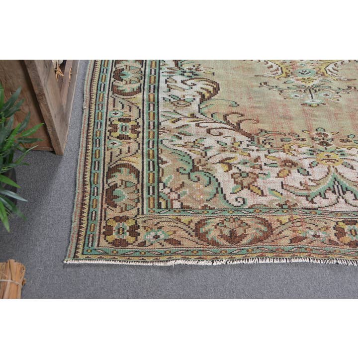 The Loom Wholesale - Wholesale Stair Runner - Handmade Green Wool Rug with Classic Traditional Design7