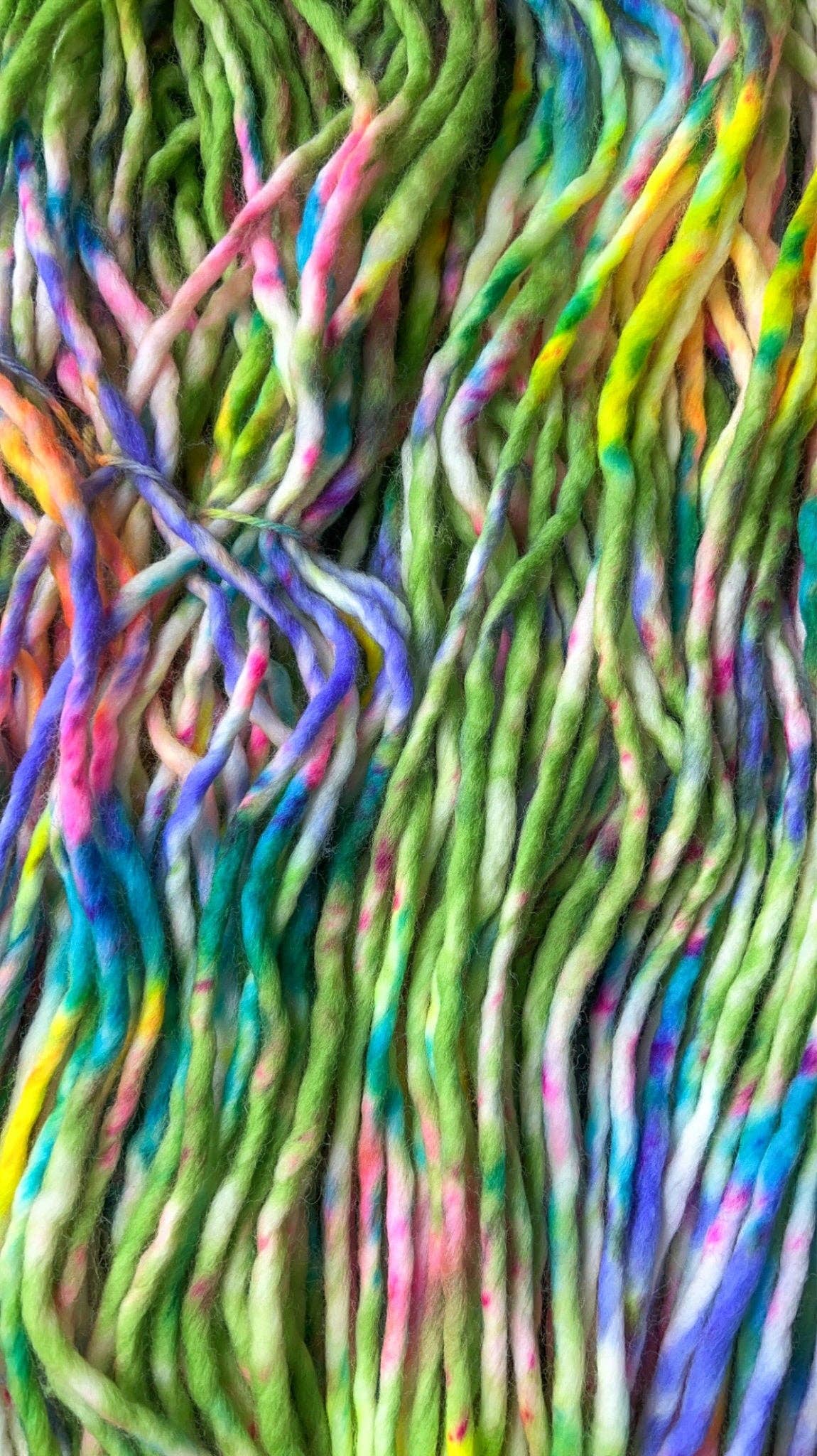 Honey and Clover Knits, LLC - Wholesale Yarn - Hand-Dyed Merino Wool Yarn - Soft and Durable Yarn for Knitting and Crocheting | Indie Dyed Merino Wool | Super Bulky | Wild Thing1