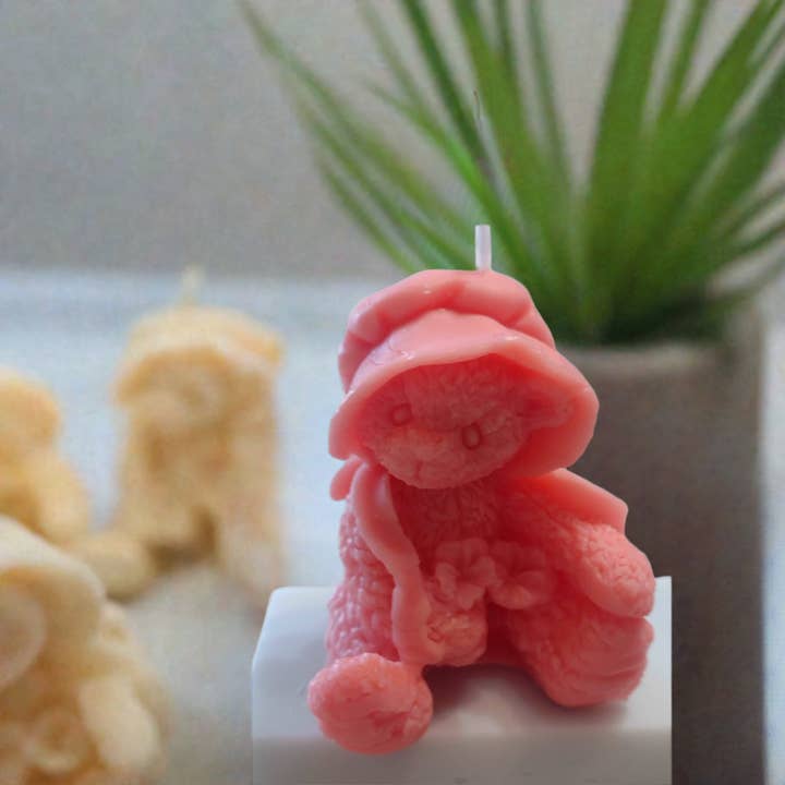 Kleiner Bär Leuchtkerzen-Set, 4er-Pack für den Großhandel von Scent Fushion Candles