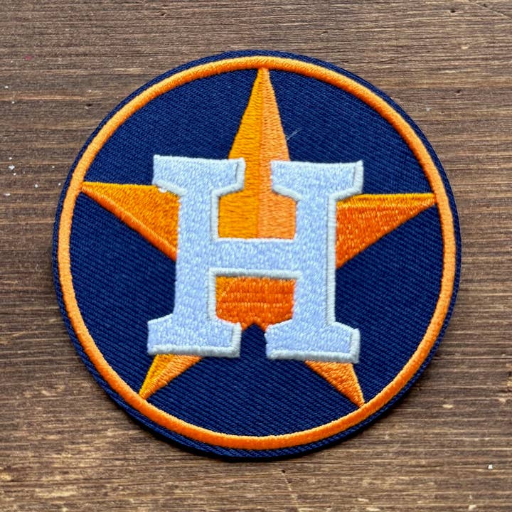 Stros H Iron Patch for wholesale by Bear Cub Leather Goods