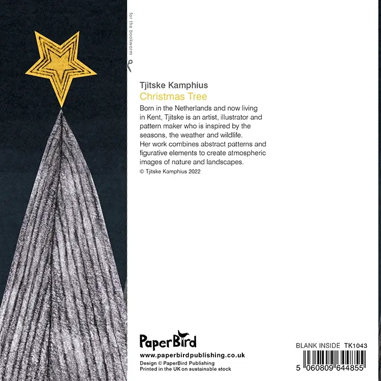 Paper Bird Publishing – wholesale Everyday greeting card – Christmas Tree1
