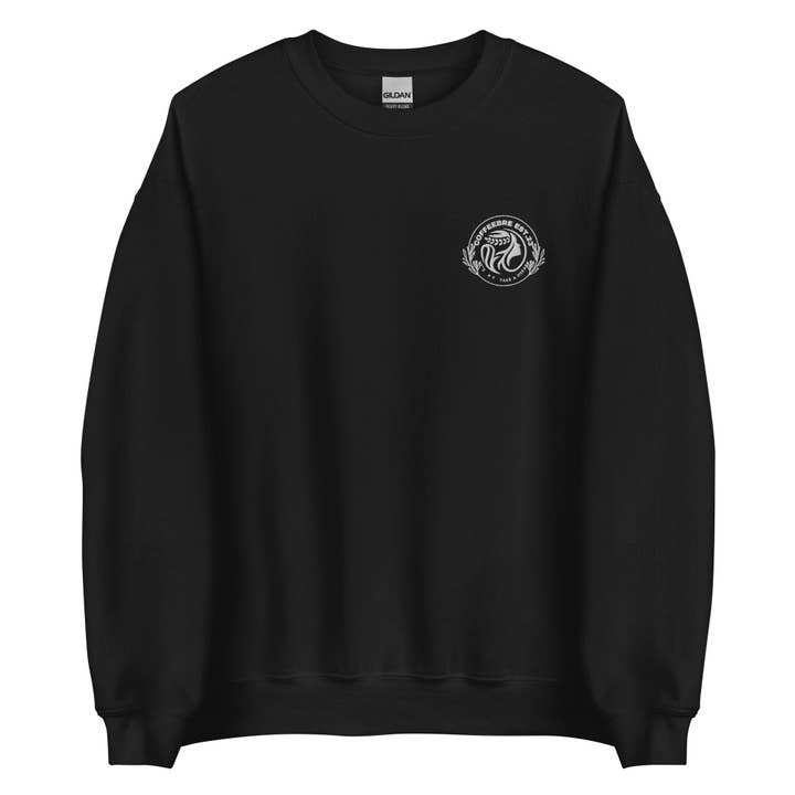 Embroidery Unisex Sweatshirt for wholesale by Coffeebre