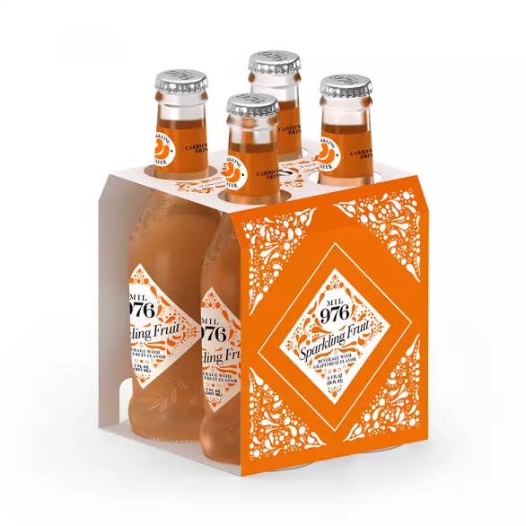 Mil976 | Bruisend water Grapefruit | 4-pack | 28 Fl oz E voor wholesale door BOSANET