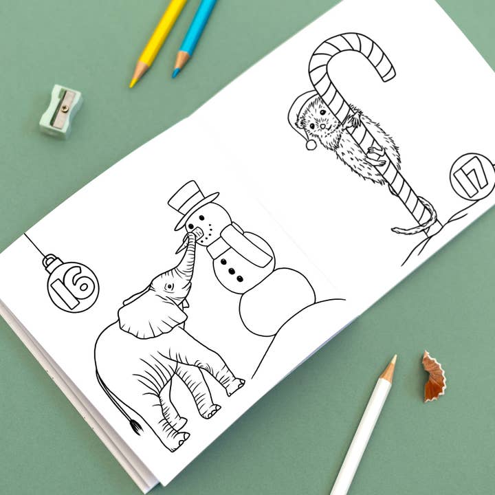 Wild Lines - Wholesale Coloring & Activity Book - Kids & Baby - Advent Colouring Book - Global Wildlife - Advent Activity4