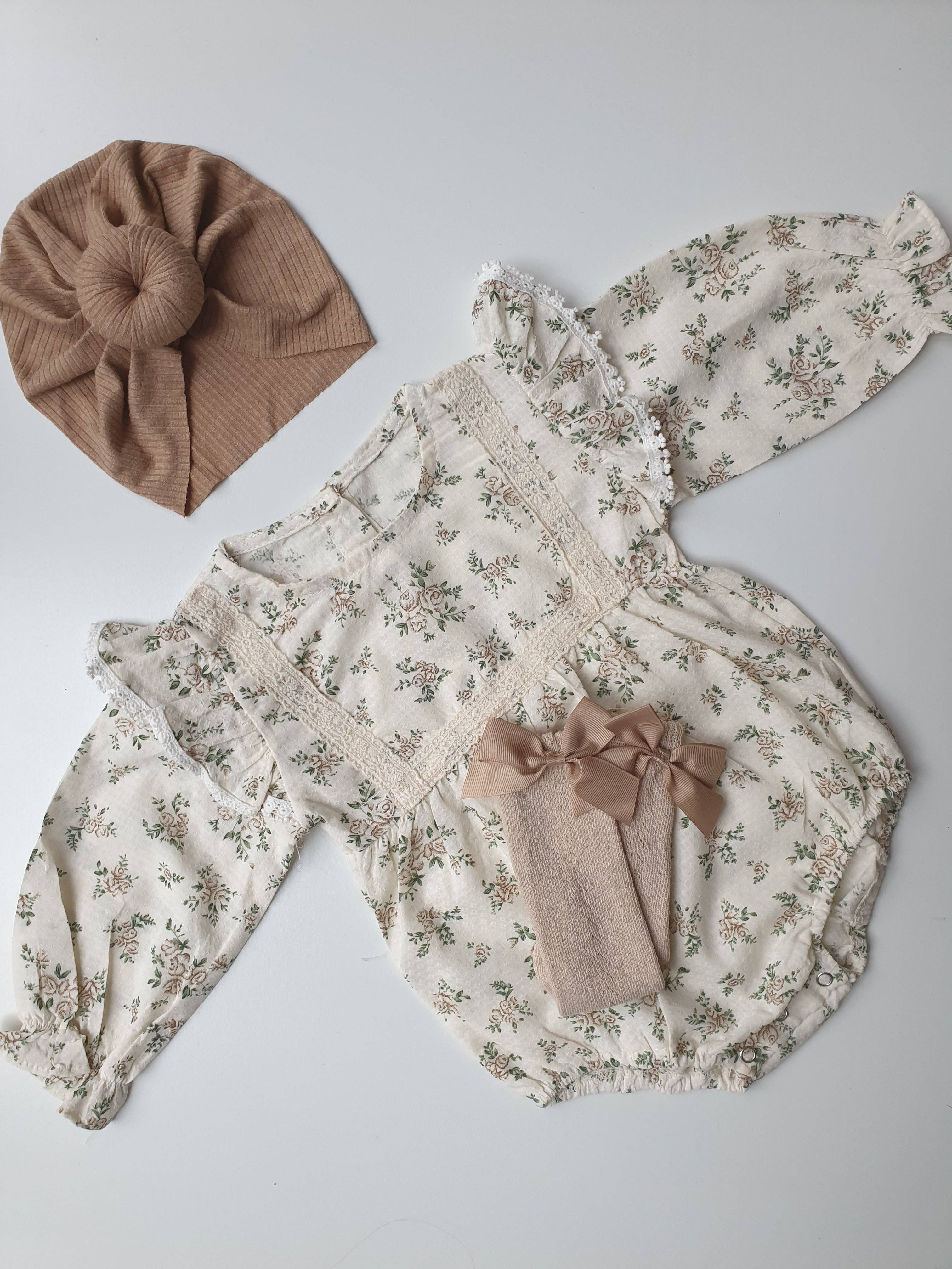 Nunubebe - Wholesale Bodysuit (Non-Footed) - Baby - Flora Romper £13.90 (from size 0-3 m)8