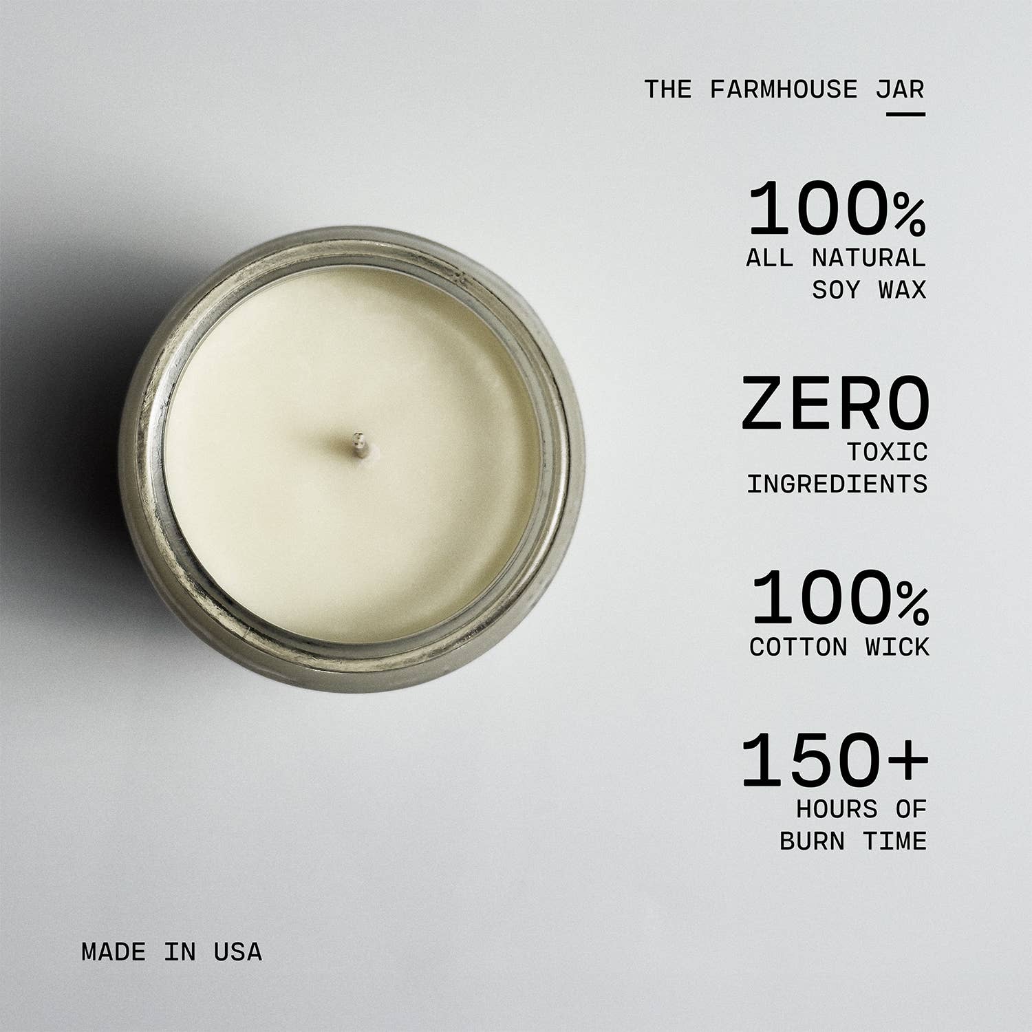 Milkhouse Candle Company - Wholesale Jar/Filled Candle - 26 oz Farmhouse Jar Candle: Milk & Sugar3