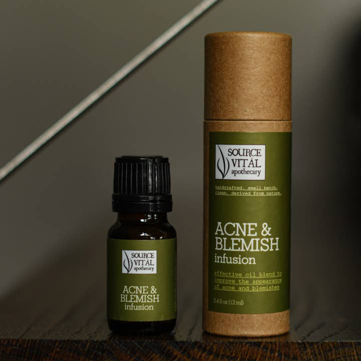 Source Vital Apothecary - Wholesale Facial Oil - Acne & Blemish Infusion Face Oil
