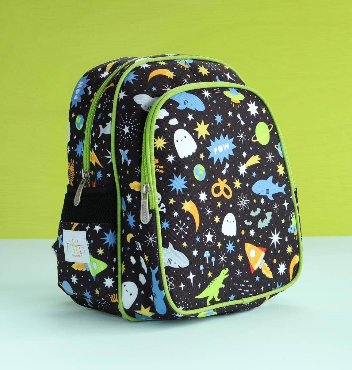 A Little Lovely Company - Vente Sac à dos – enfant - Sac à dos isolé à compartiment frontal pour enfants : Galaxy7