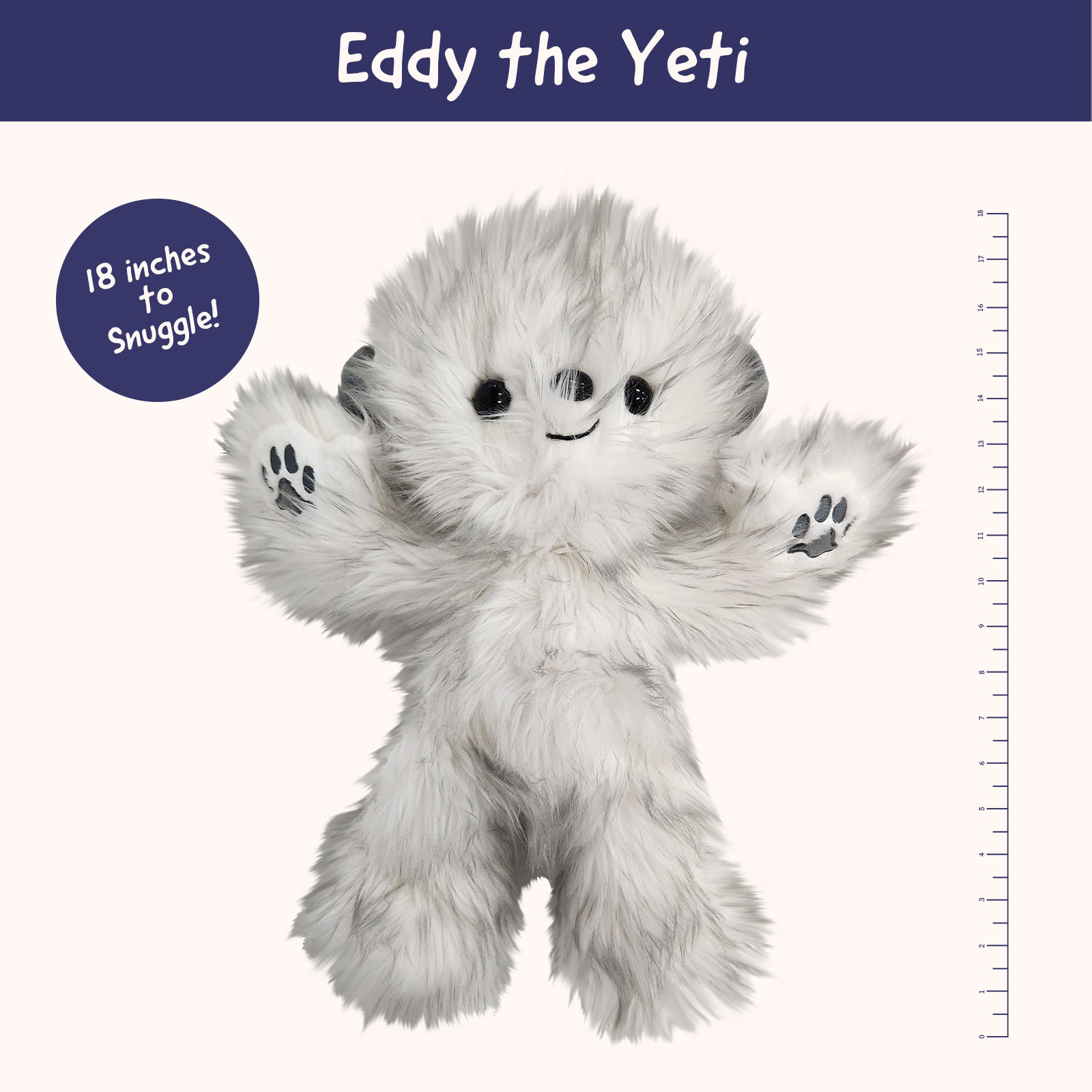 Wholesale FLUFF'UMS Eddy the Yeti 18