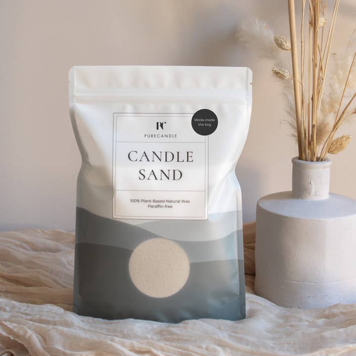 Riviera Sand Kerzensand mit Dochten für den Großhandel von PureWorld