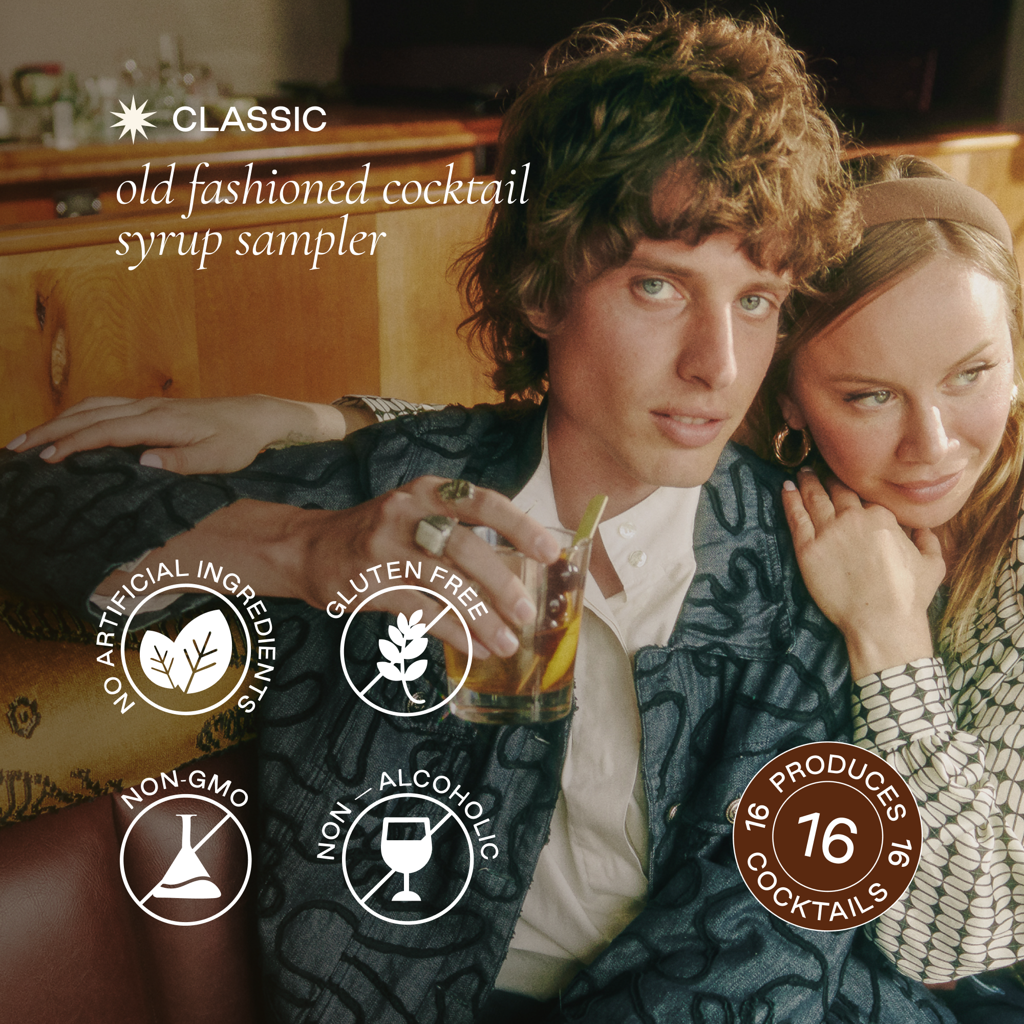 Strongwater - Wholesale Cocktail Mix/Syrup - Old Fashioned Cocktail Syrup Sample Set5