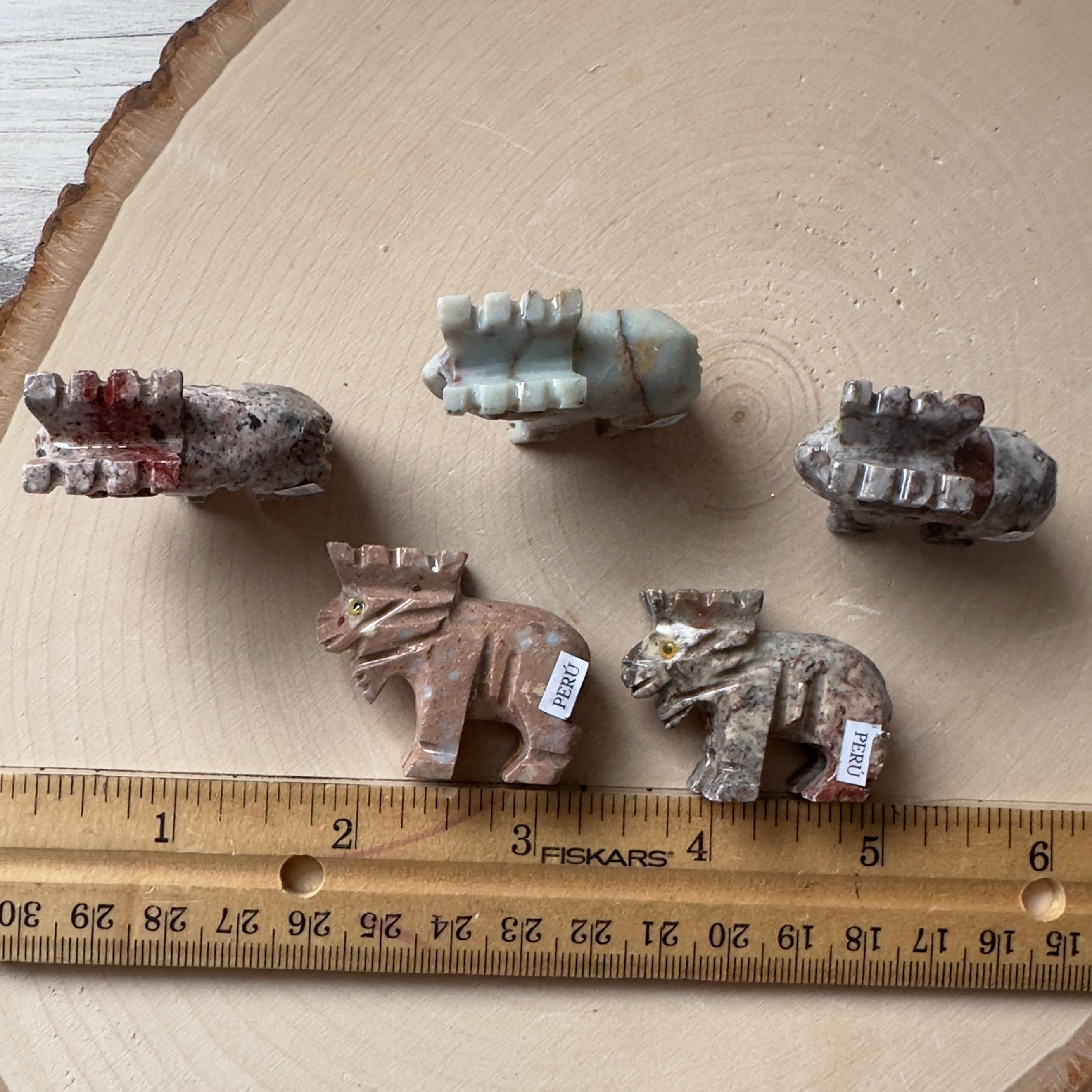 Pebble House - Wholesale Spiritual Stone/Crystal - Soapstone Animal Carving  30+ Varieties - Crystals & Stones31