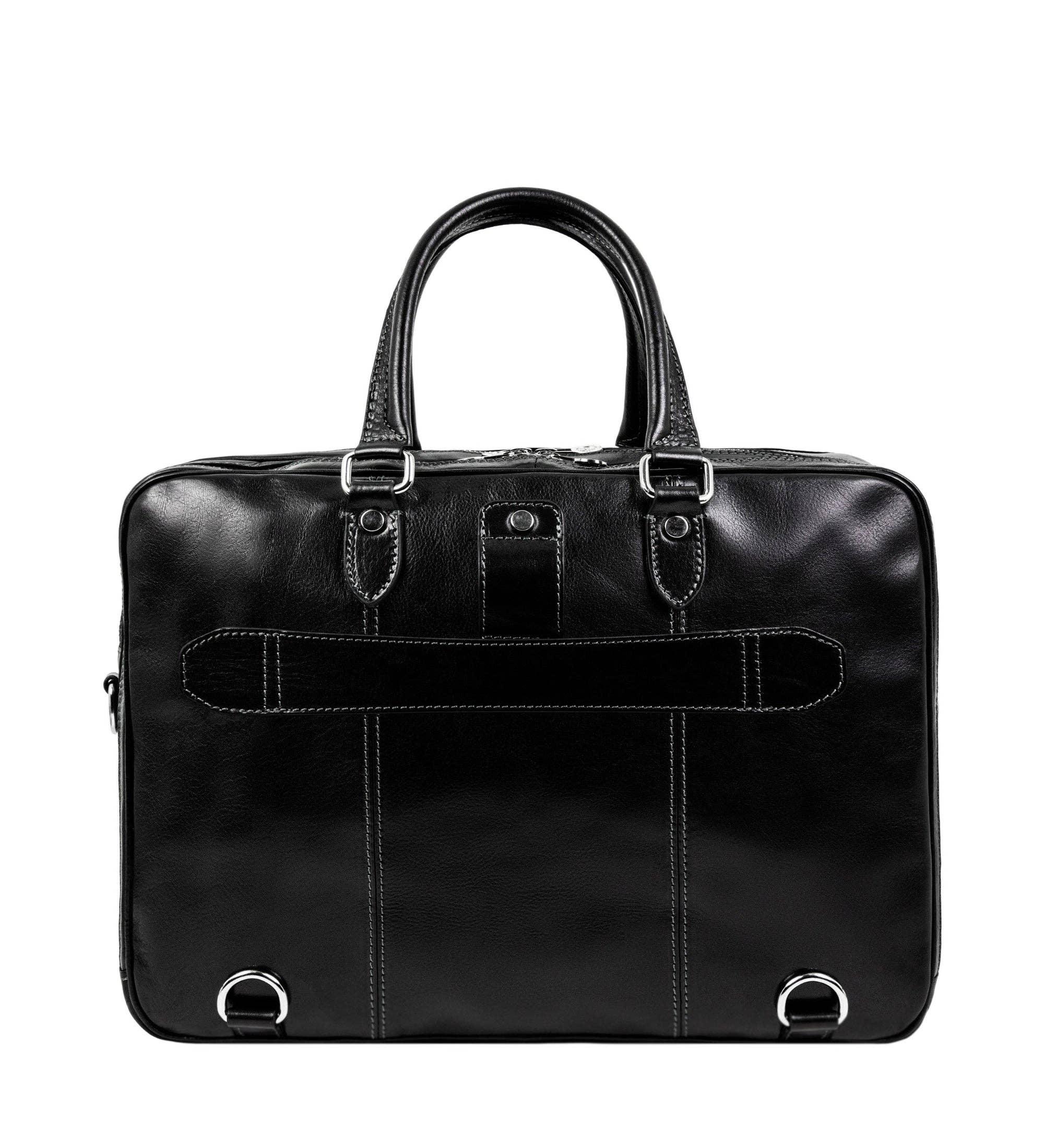 Time Resistance – Engroshandel Dokumentmappe – Unisex – Læderkonvertibel dokumentmappe-rygsæk - Farvel til våbnene16