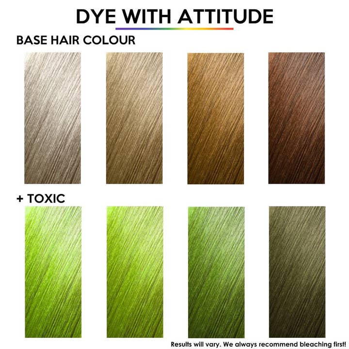 Attitude Hair Dye - Vendita all'ingrosso Tinte per capelli - Tintura per capelli verde UV tossica, vegana, cruelty-free2