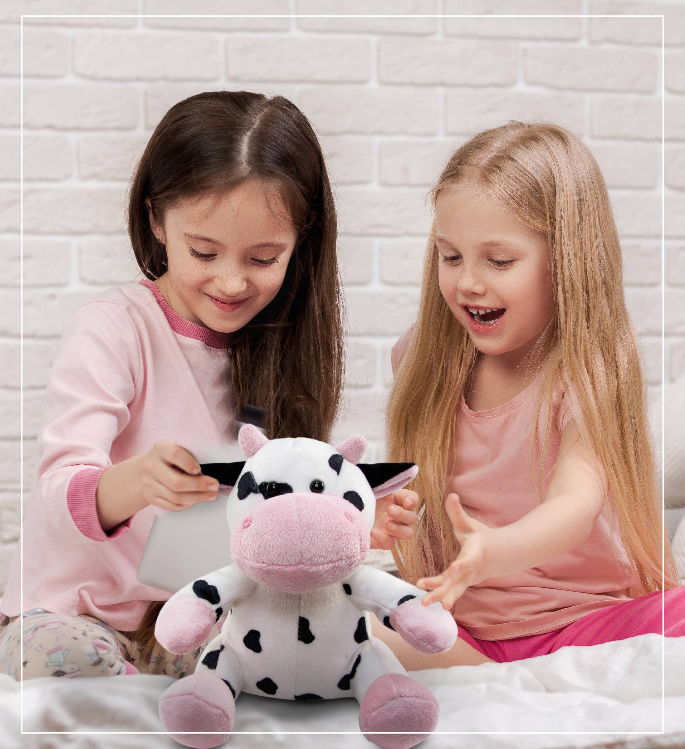 Cota Global - Wholesale Stuffed/Plush Toy - Kids & Baby - 6" Plush - Cow5