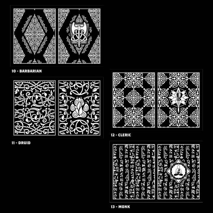 Riftgate - Wholesale Journal/Diary - Class Cover 5E Character Journals5