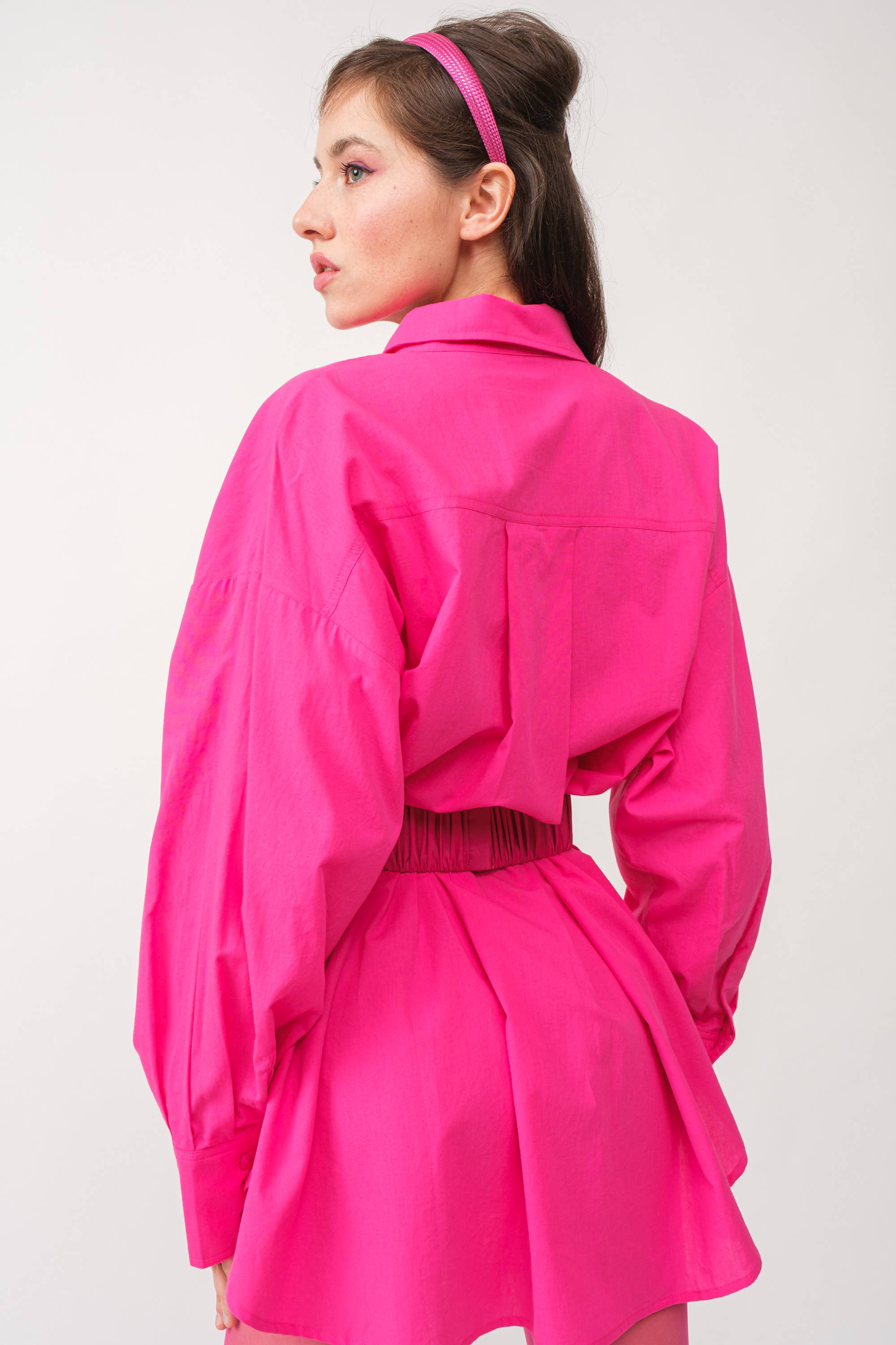 Signature 8 - Wholesale Button Down Shirt - Women's - OVERSIZED SHIRT S1924C4