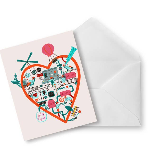 CARD Kärleksmaskin för wholesale av Holalola