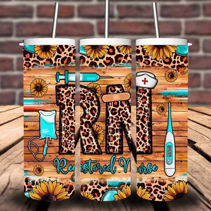 RN Nurse Registered Nurse Sublimation Tumbler 20oz 30oz for wholesale by Sweet Tees
