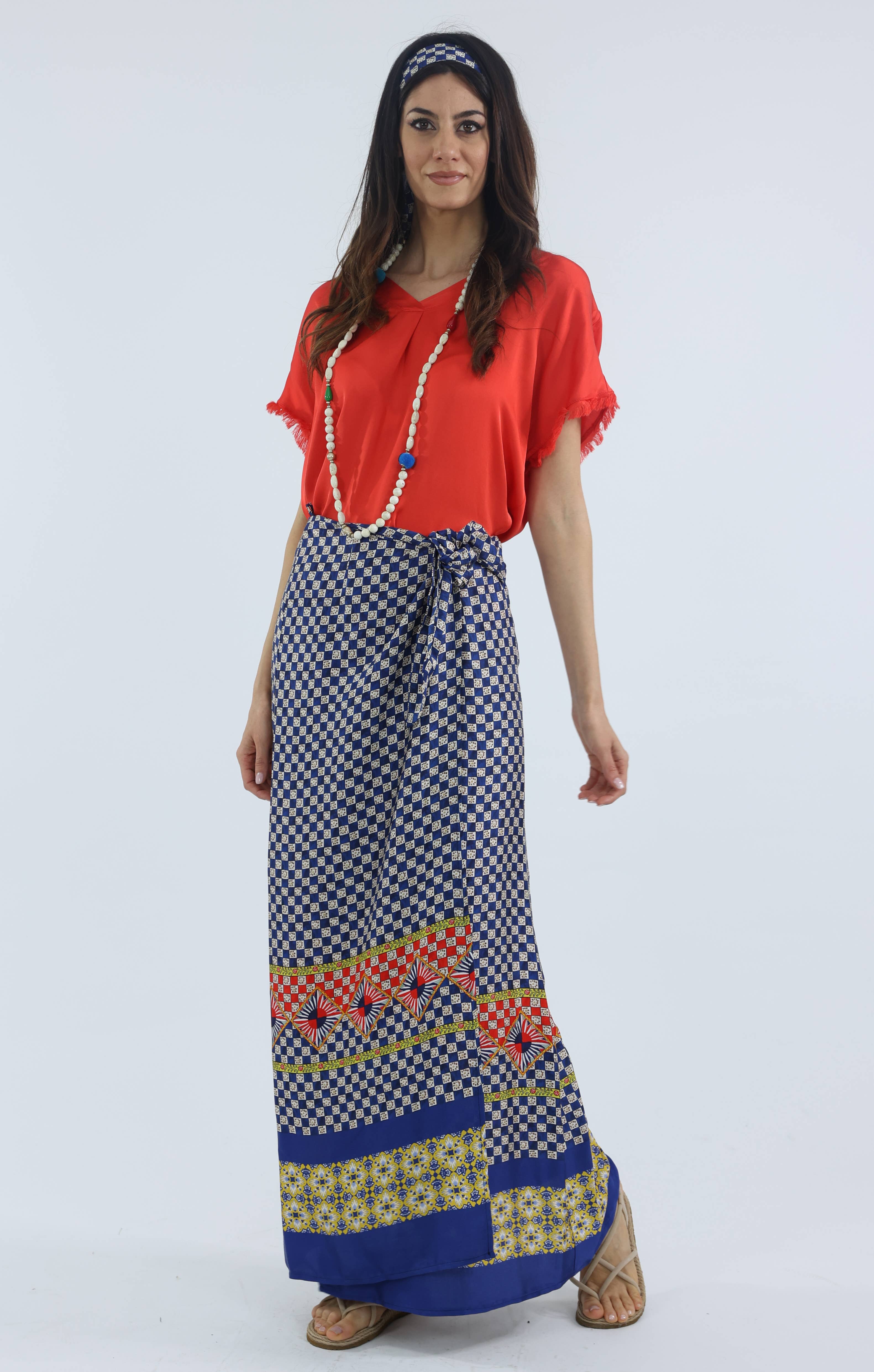 La Vie En Rose - C.I.D.A. s.r.l. - Wholesale Skirt - Women's - Cart patterned skirt