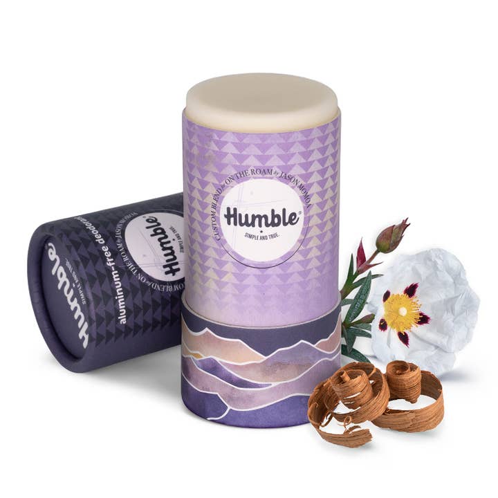 Humble Brands, Inc. - Wholesale Deodorant - Unisex - Rockrose & Cedar Original Plastic-free Deodorant