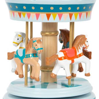 small foot - Wholesale Music Box - Kids & Baby - Musical Box Horse Carousel Circus1