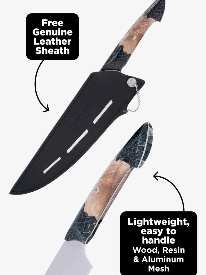 Chef's Knife 9.5" | The Scorpion Series | Venom Edition | Dalstrong © for wholesale by Dalstrong