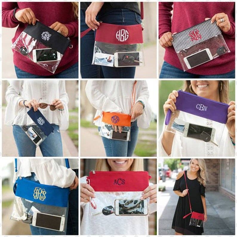 PLT Wholesale – wholesale Axelväska - Dam – Rensa Gameday Stadium Väskor Väskor1