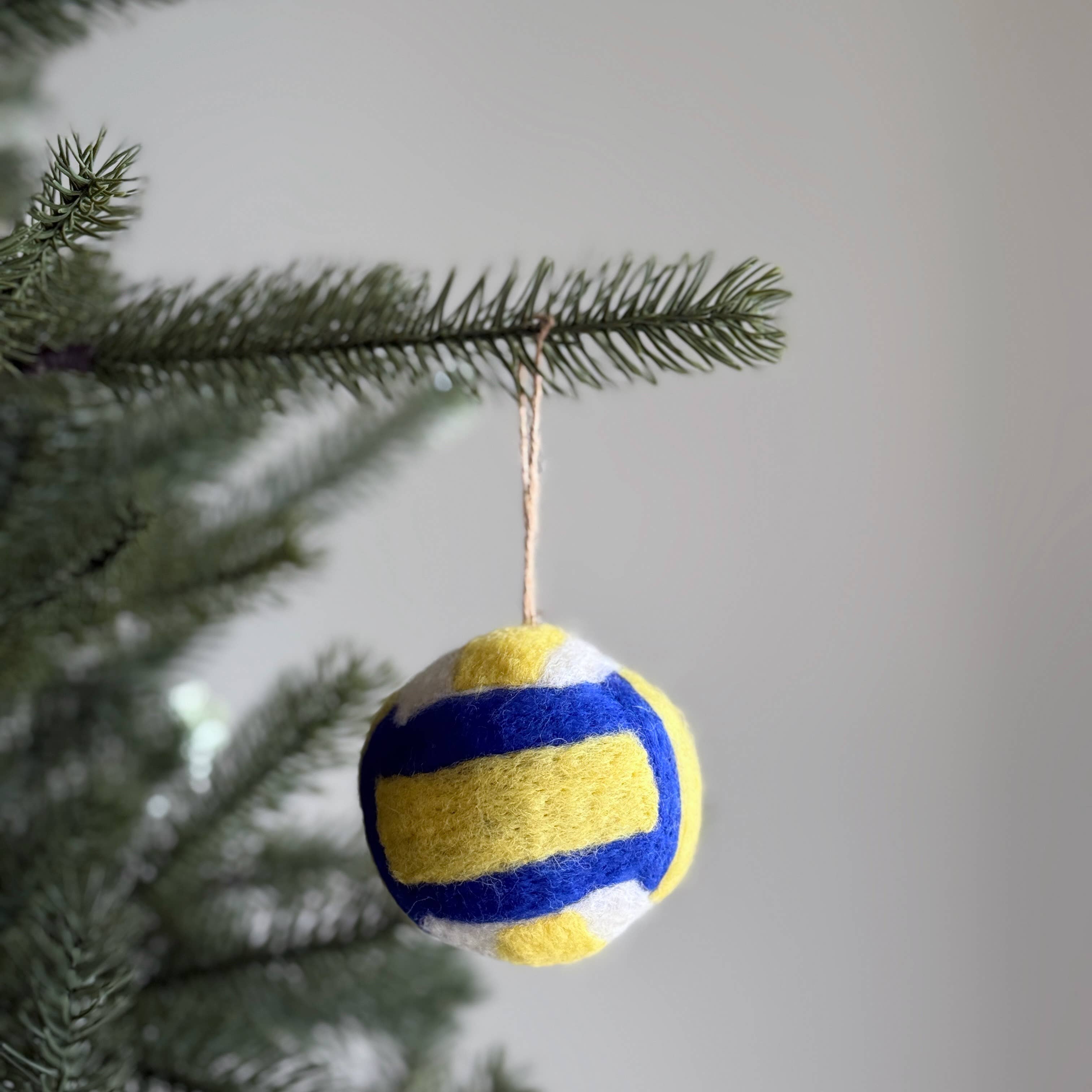 Ganapati – Großhandel Verzierung – Filz-Sportball-Ornament-Set6