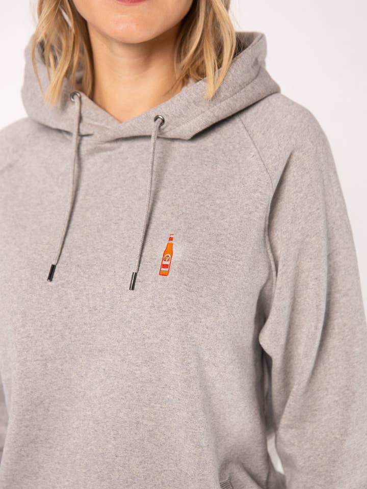 Somersby Orange Spritz | Embroidered organic cotton women's hoodie for wholesale by Fashion Drinks