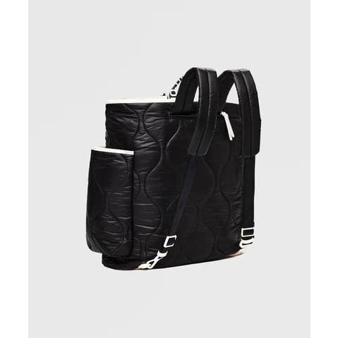 Caraa - Wholesale Sports Bag - Unisex - Tennis Quilted Backpack Tote in Black
