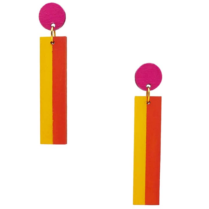 Exclamation Lightweight Statement Earrings | Sunsplash for wholesale by SCOTCHBONNET!