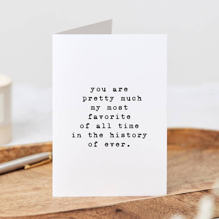 Historia de la Tarjeta de Felicitación Eterna para venta al por mayor de Porter Lane Home