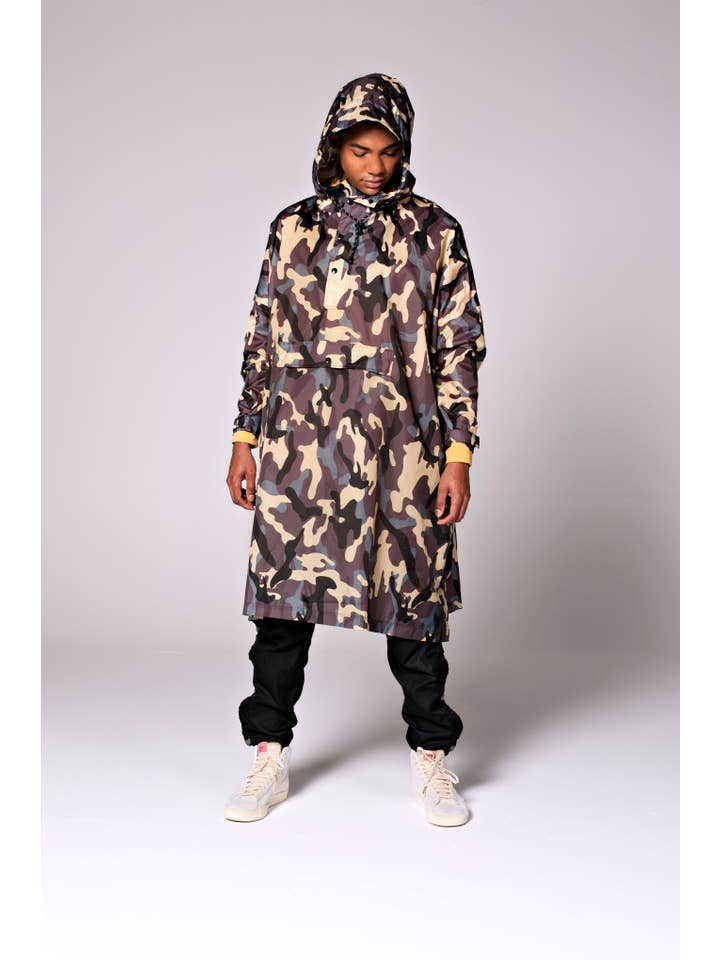 Rainkiss - Wholesale Poncho - Women's - Camo - Rain Poncho1